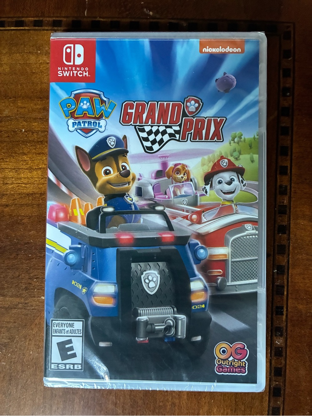 Paw Patrol Grand Prix Nintendo Switch Game - Blue